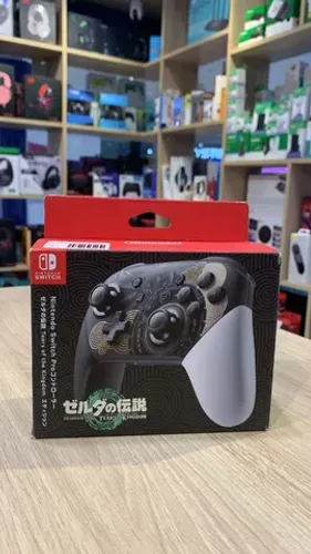 Controle Pro Nintendo Switch The Legend of Zelda Tears of the Kingdom - Novo Lacrado - Loj
