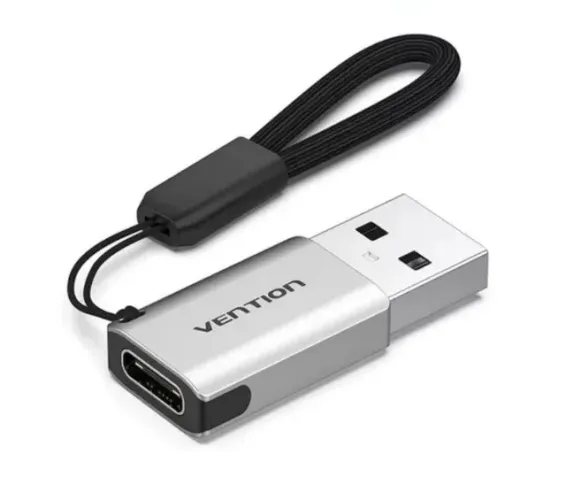 Adaptador Vention - USB 3.0 para USB-C 5GBs - Novo Lacrado