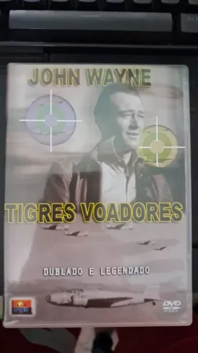 DVD filme Tigres Voadores John Wayne