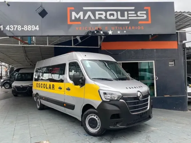 Renault master l3h2 0km 24 lugares escolar A pronta entrega