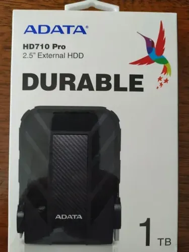 Hd Externo Adata HD710 Pro 1TB Preto Usb 3.2  