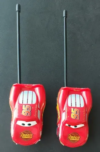 Conjunto de walk talk McQueen Carros