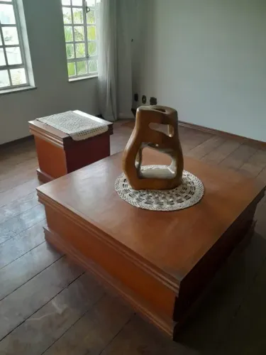 Jogo De 2 Mesas De Centro Madeira, Envio Brasil