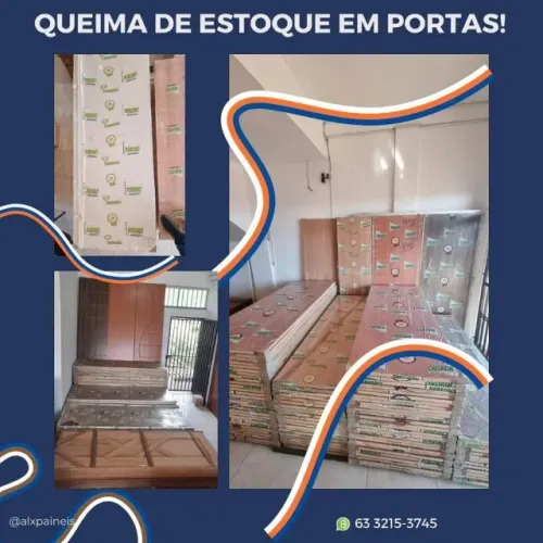 Portas de madeira em promoção, Whats: 63 32153745