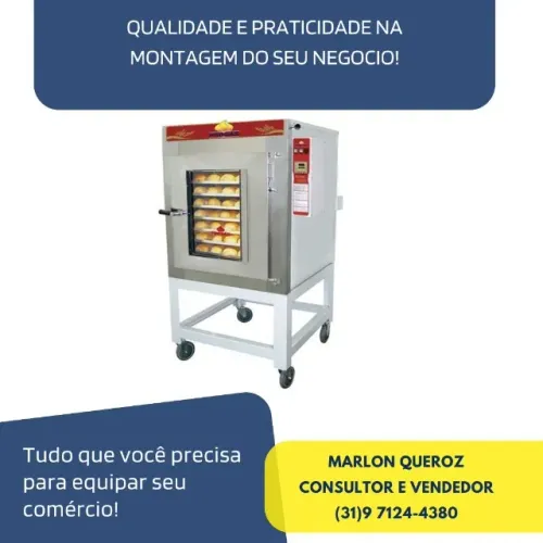 Forno de Esteira Progas Turbo