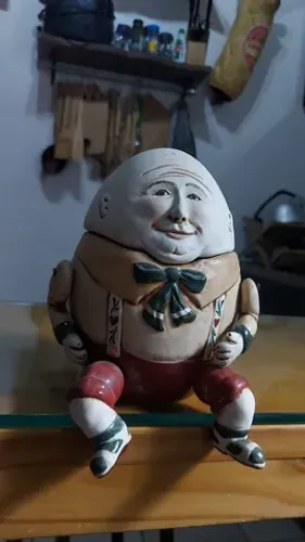 Estatua Ceramica Humpty Dumpty