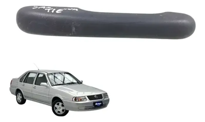 Maçaneta Externa Traseiro Esquerdo Volkswagen Santana 2000 Preto Traseira