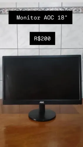 Monitor AOC 18"
