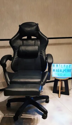 CADEIRA GAMER COM APOIO