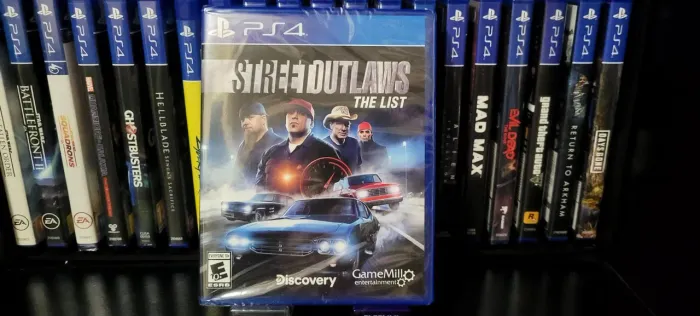 Jogo Street Outlaws: The List - PS4- Lacrado!