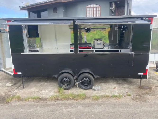 Trailer Food Truck Completo, Equipado e Documentado
