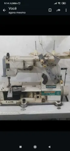 Máquina de costura ponto corrente siruba 