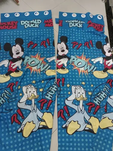 Cortinas Mickey e Donald Duck