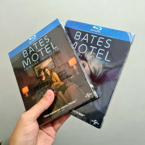 Blu-ray lacrado bates motel 1 e 2 temporada