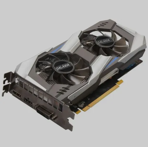 Troco placa de video NVidia 1060 8gb e Processador Intel i5 7400 em prefeito estado.