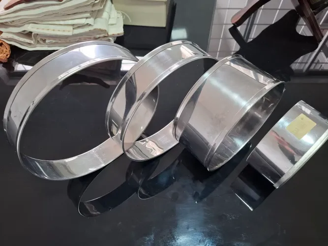 Conjunto de moldes de corte de aço inoxidável