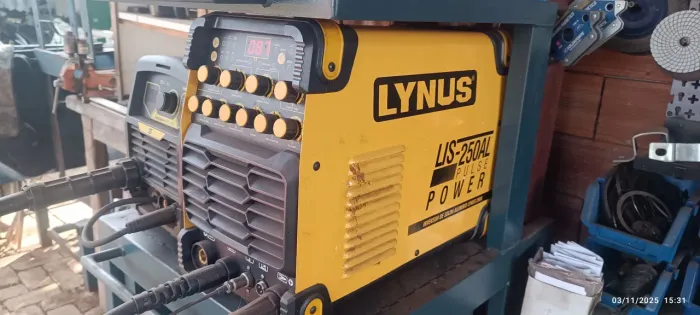 Máquina de solda tig AC/DC alumínio pulsada 