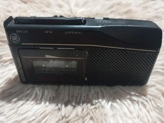 Gravador/Player de Fita Cassete GE Vintage