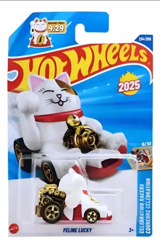 Hot Wheels Feline Lucky - Celebration Racers
