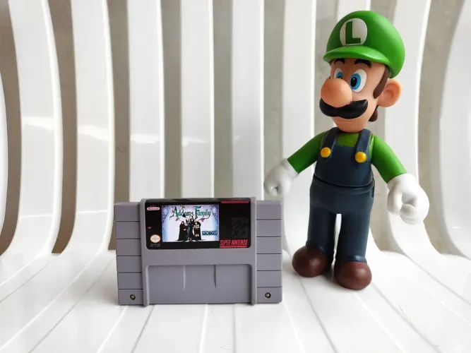 Jogo Super Nintendo - The Addams Family