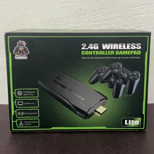 Video Game Retro 20 Mil Jogos, 2 Controles Sem Fio