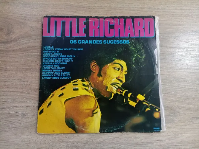 LP vinil Os grandes sucessos de Little Richard (1988)