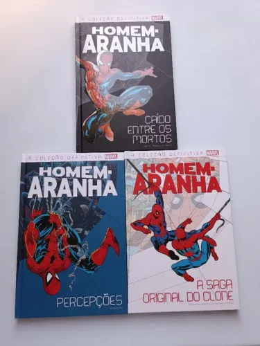 Conjunto de 3 revistas Homem-Aranha