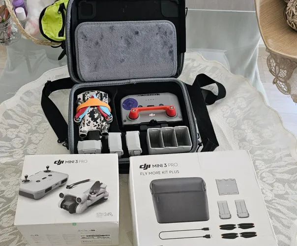 Desapegando: Kit ultra-premium Mini 3 Pro Fly More