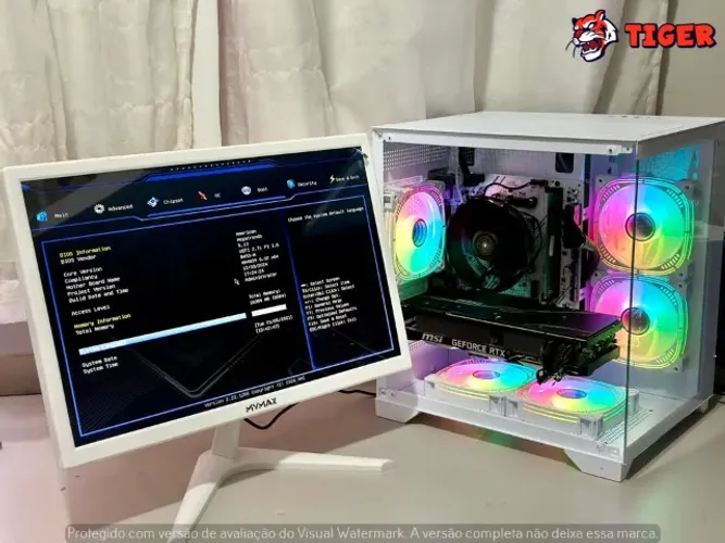 PC Gamer completo Ryzen 5 5500 RTX 2080 Super Pronta entrega | Garantia