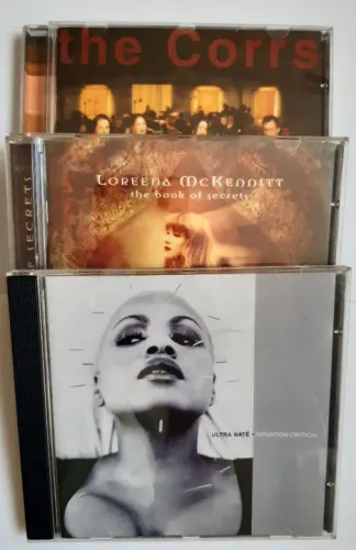 CDs - The Corrs, Loreena McKennitt e Ultra Nate