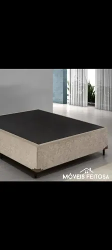Cama box base casal