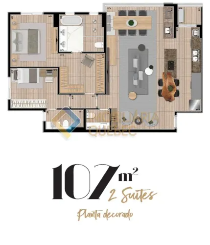 Apartamentos - Venda - Condomínio Itamaraty - Cod. 2084