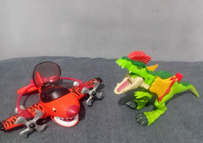  Imaginext dinossauro + avião - Fisher Price 