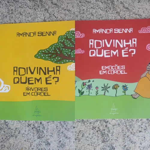 Livros Serie Adivinha Quem é ? Amanda Senna
