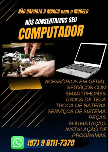 Assistência técnica e consultoria para computadores
