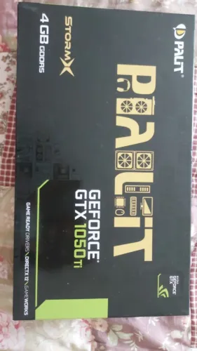Placa de Vídeo Palit NVIDIA GeForce GTX 1050 Ti StormX, 4GB, GDDR5, 128bit