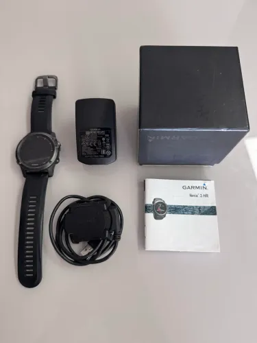 Garmin Fênix 3HR - Relógio Multiesporte + Pulseira Extra