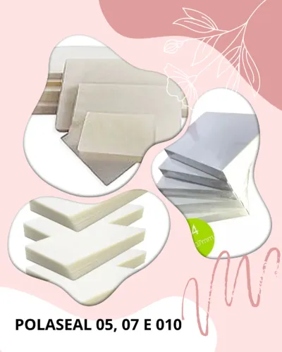 Polaseal para plastificação A4 x 05 x 100 unidades