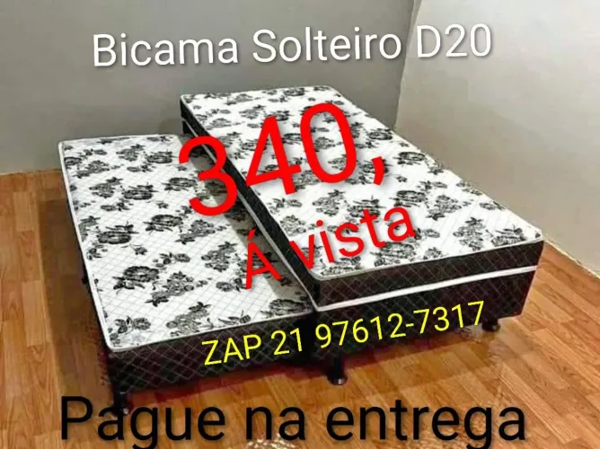 Bicama Solteiro D20(Pague na entrega)