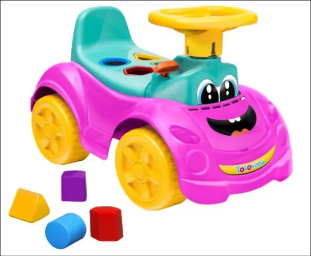Totokinha Infantil Didática Rosa