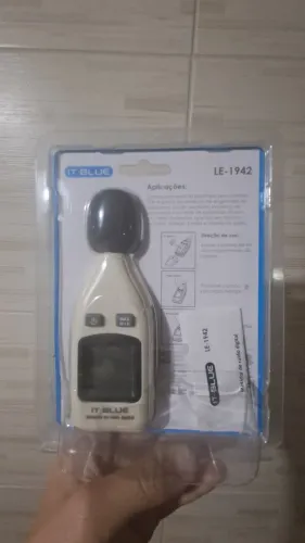 Decibelímetro Digital Profissional Medição Som Ruído Sonoro