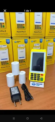 Point Pro 3 máquina de cartão, mercado pago 