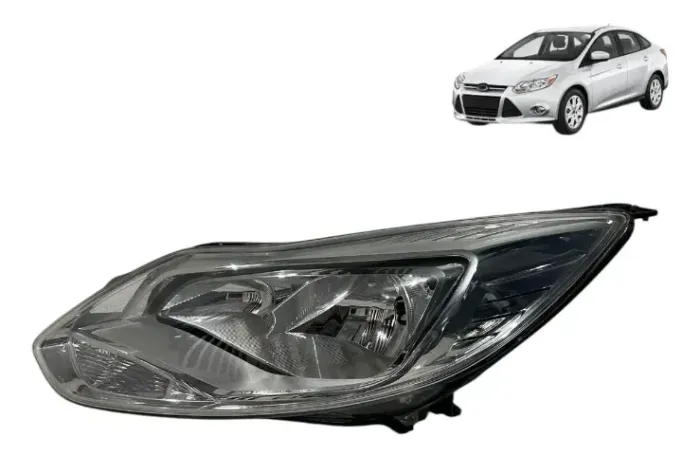 Farol Focus 2014 2015 Esquerdo Cromado Original (Usado)