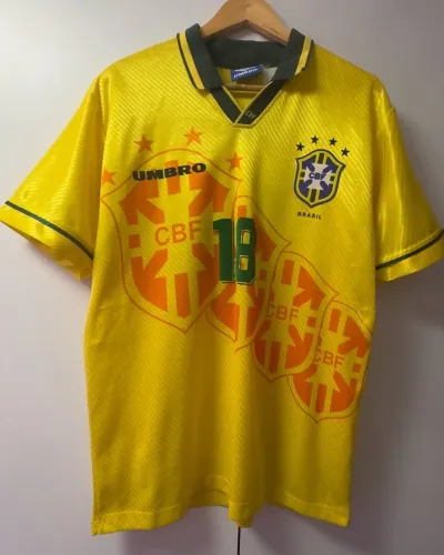 Camisa Brasil Umbro Ronaldo 1996 - Original