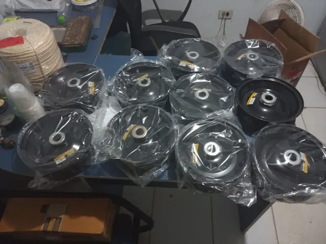 Rodas para carrinhos industriais