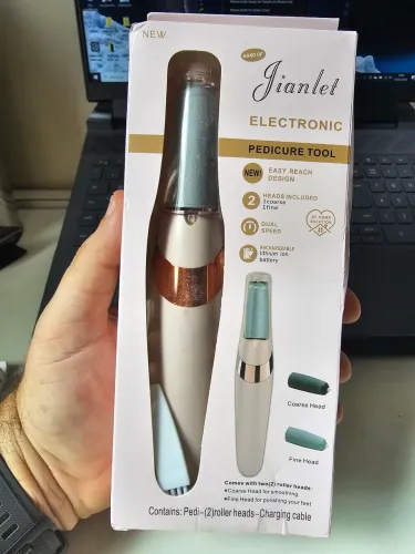 Aparelho Eletrônico Pedicure Jianlet - 2 Rolos