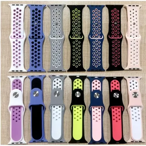 Pulseira SPORT Furadinha em Silicone para Relógio Apple Watch