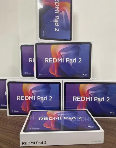 Tablet Xiaomi Redmi Pad 2 Novo na Caixa 256GB/08B RAM Entrega Grátis + Capa E Película