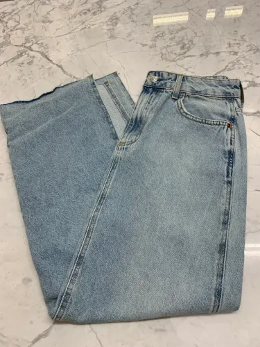 Desapego saia jeans midi