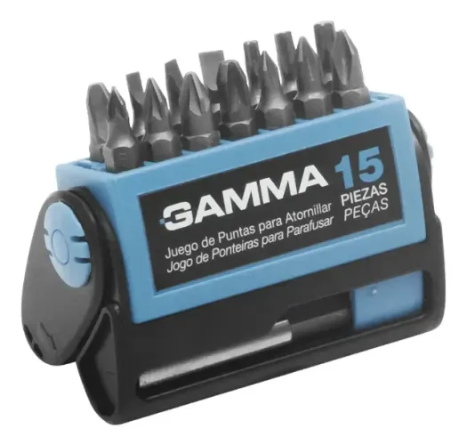 Jogo De Bits Com 15 Peças Gamma